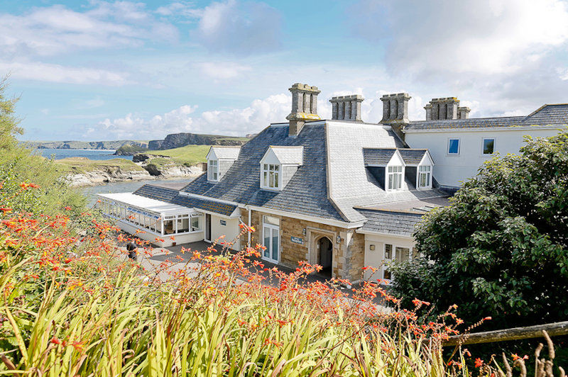 Glendorgal Hotel New Quay Extérieur photo